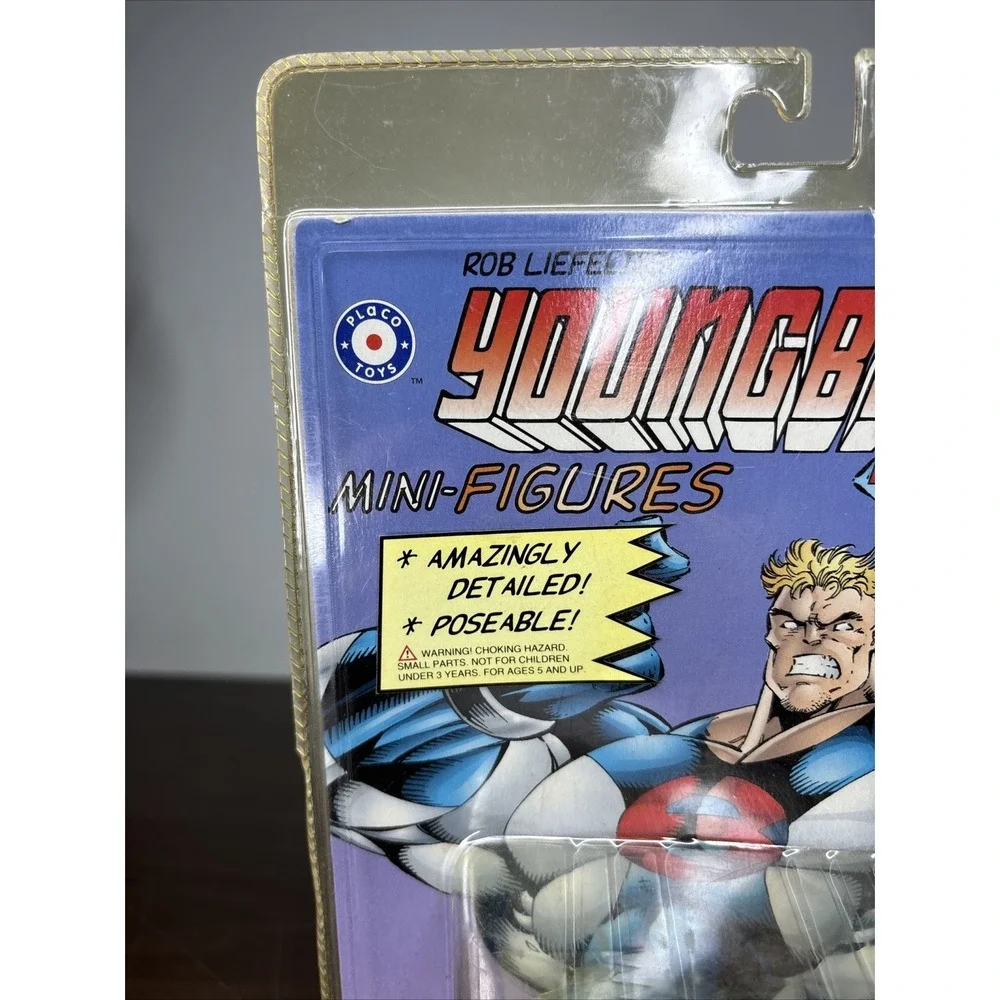 Youngblood Brahma & Riptide Mini Figures - New In Package‎ - 1995 Placo Toys